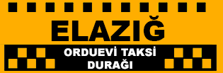 Orduevi taksi elazığ
